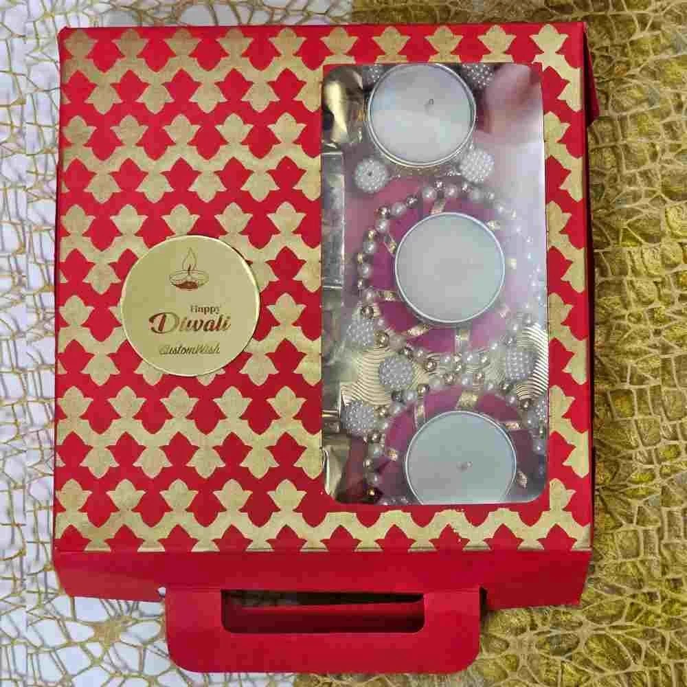 Premium Corporate Hamper with Dry Fruits and T-Light